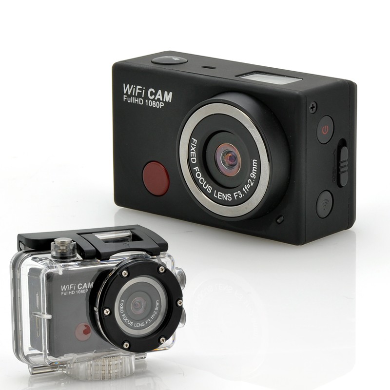 Veiksmo Kamera "SportsCam" Su Nuotoliniu Valdymu - Full HD 1080p, 5MPx, Waterproof 15M